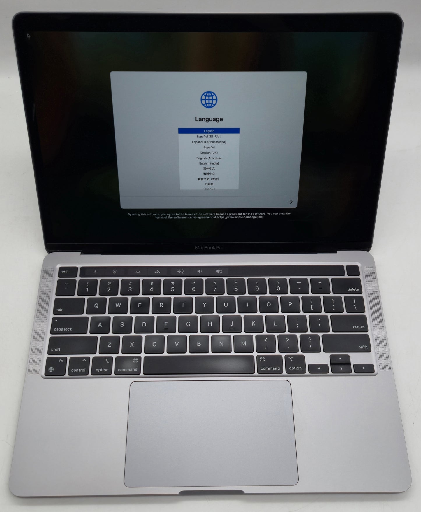 M1 Apple MacBook Pro (2020) 8GB RAM, 256GB, Space Gray (Grade "C")