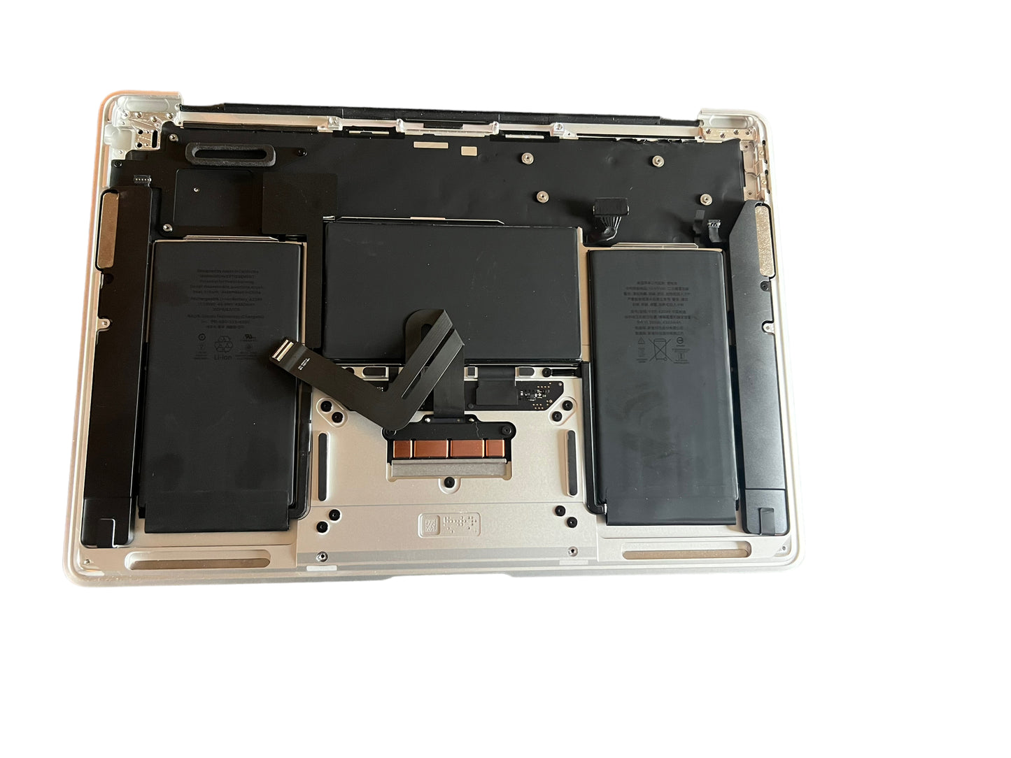Used Replacement Apple MacBook Air 13" (M1, Late 2020) A2337 Silver Top Case / Keyboard+
