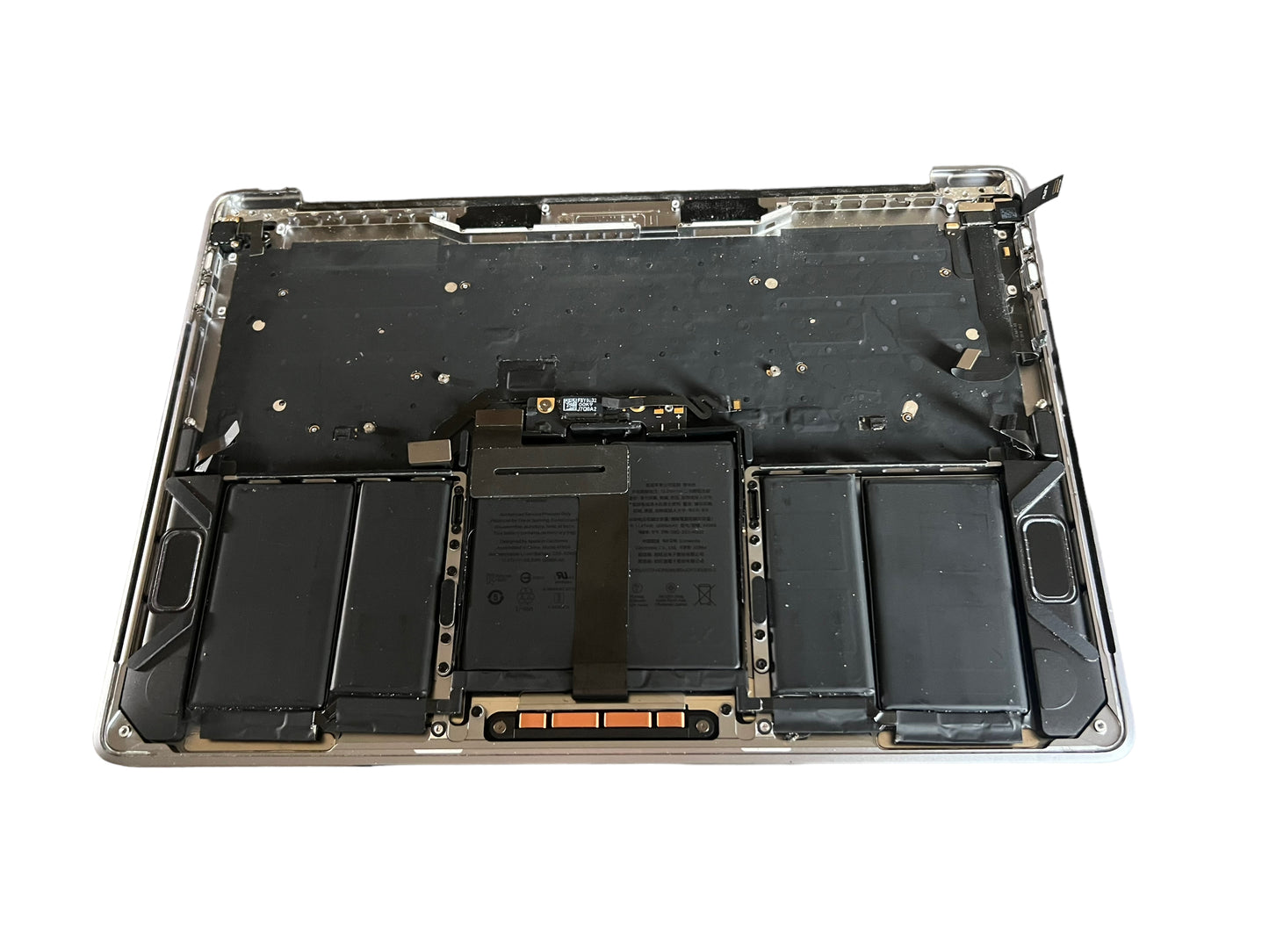 Used Replacement 2019 Gray Apple MacBook Pro A1989 13.3 inch Top Case w/ Keyboard+