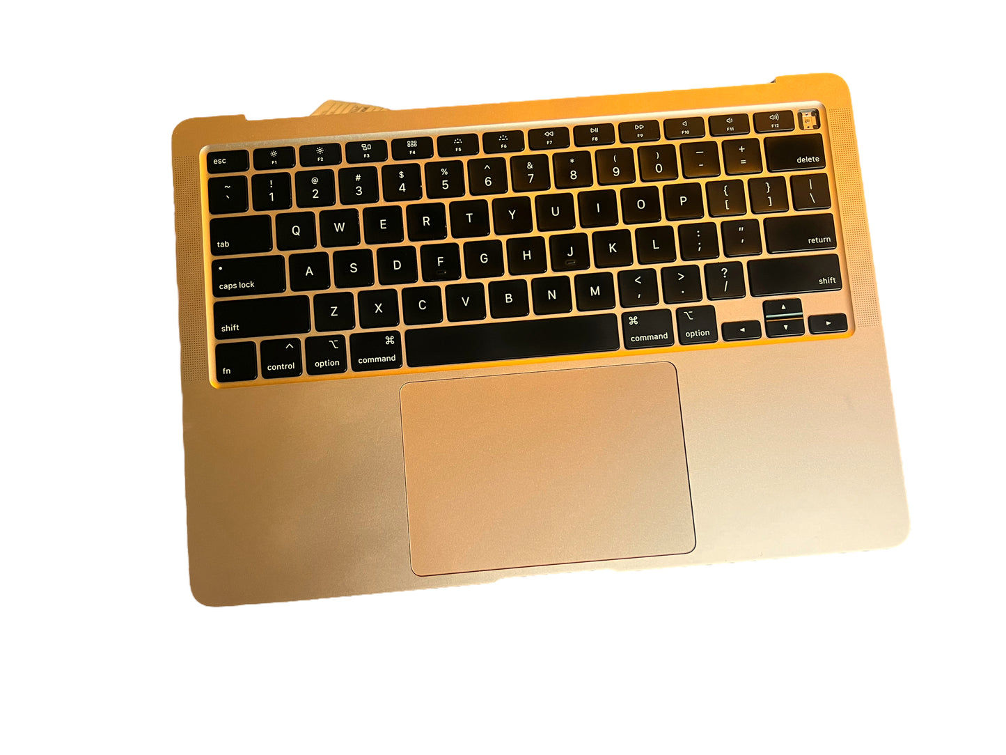 Used Replacement MacBook Air A2179 13" 2020 Rose Gold Top Case w/ Keyboard+