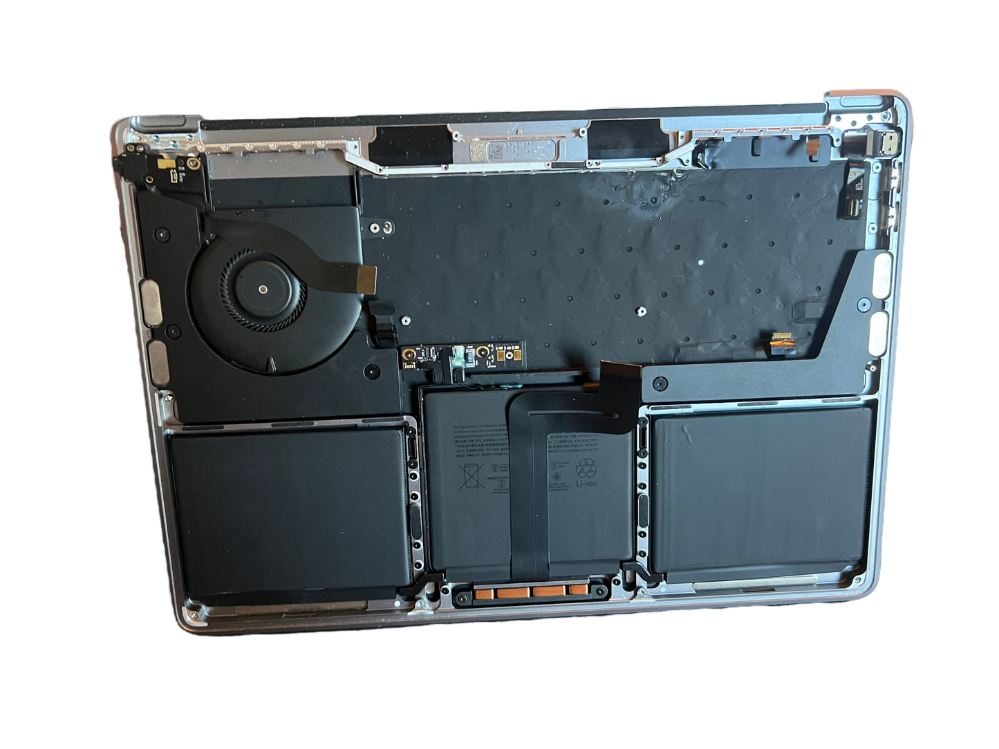 Used Replacement Apple MacBook Pro 13" A2338 Space Gray Top Case / Keyboard+