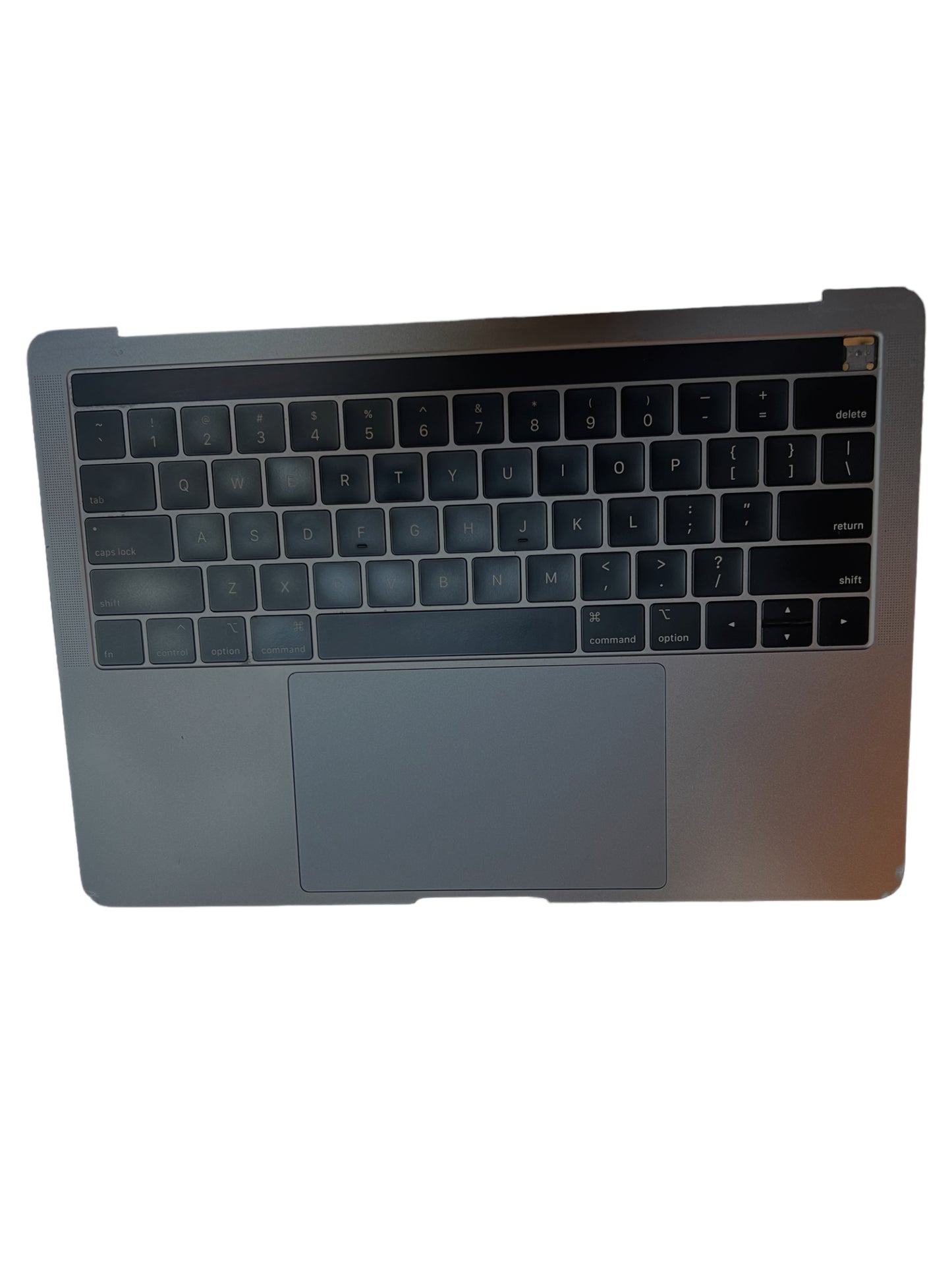 Used Replacement 2019 Gray Apple MacBook Pro A1989 13.3 inch Top Case w/ Keyboard+