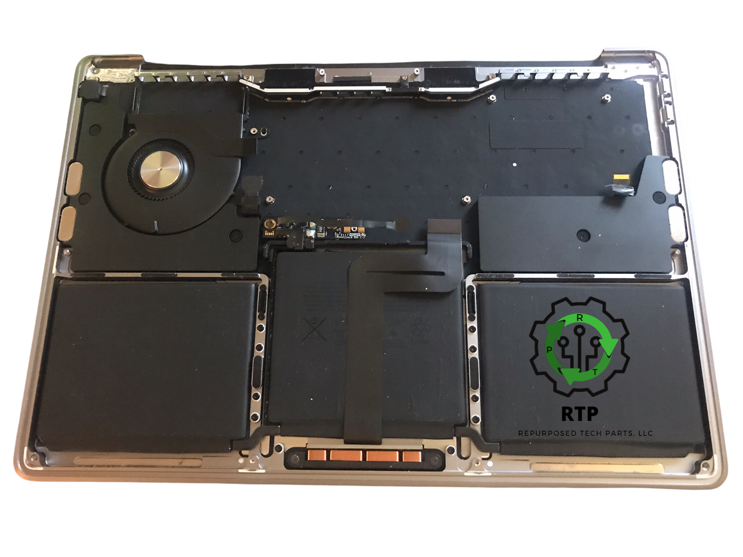 Used Replacement For Late 2016 /mid 2017 Space Gray MacBook Pro 13" A1708 Retina Top Case w/ Keyboard, Battery +