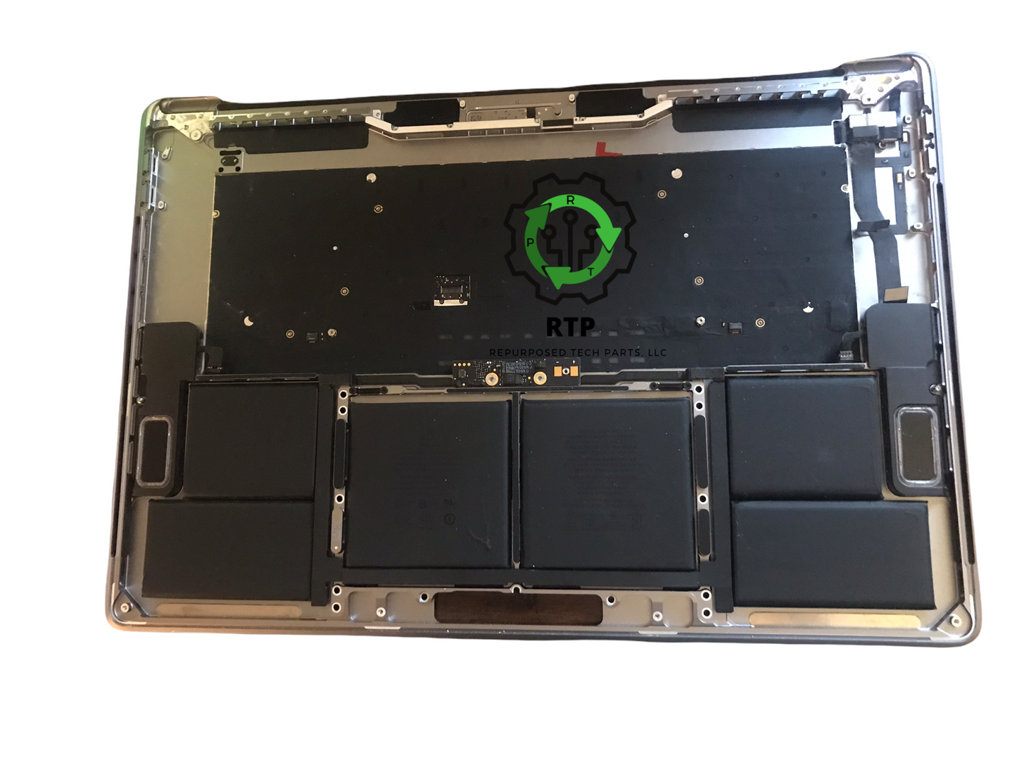 Used Replacement MacBook Pro 15 Mid 2018 2019 A1990 Space Gray Top Case W/ Keyboard & Battery