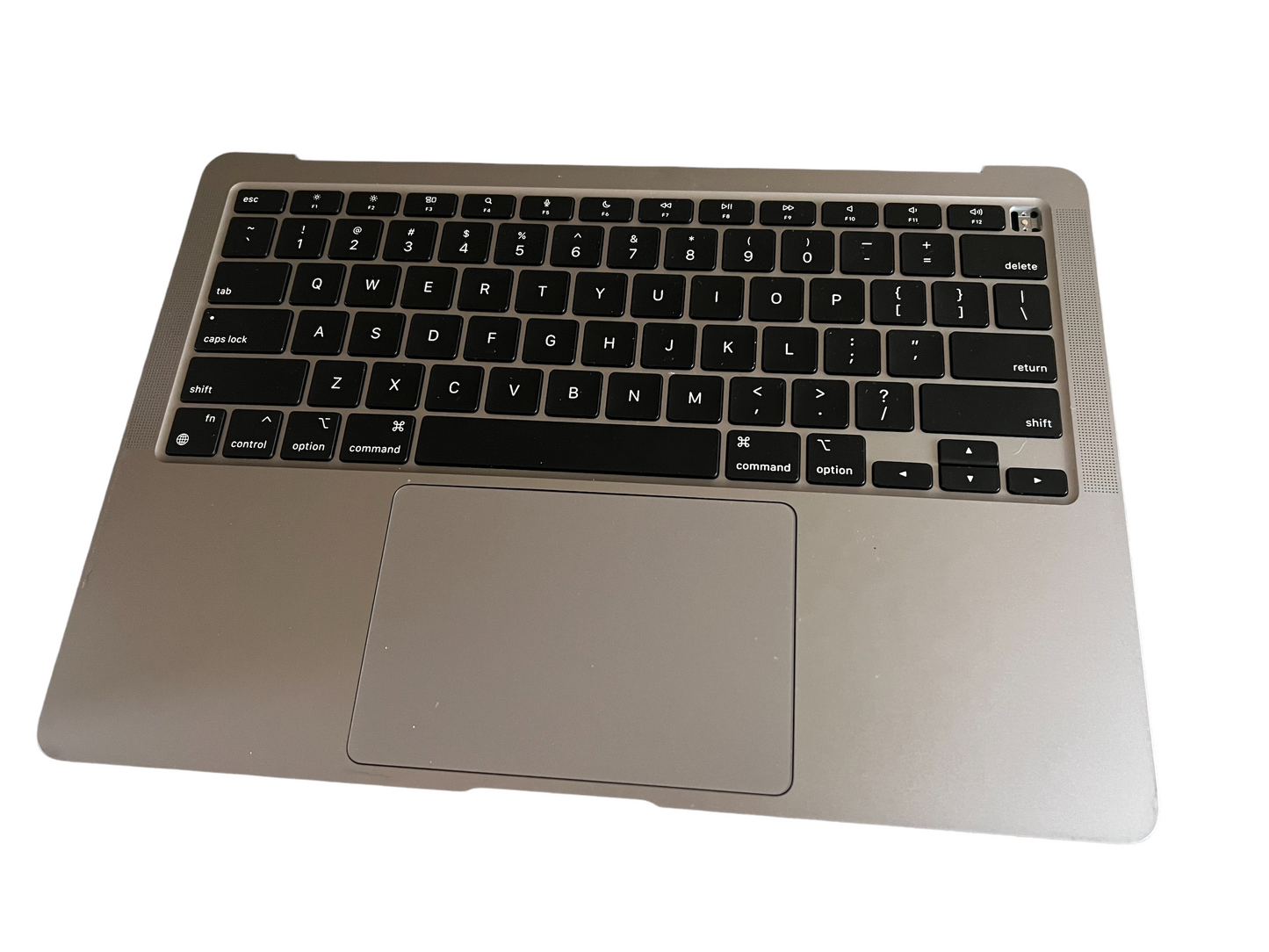 Used Replacement Apple MacBook Air 13" (M1, 2020) A2337 Space Gray Top Case / Keyboard A2289