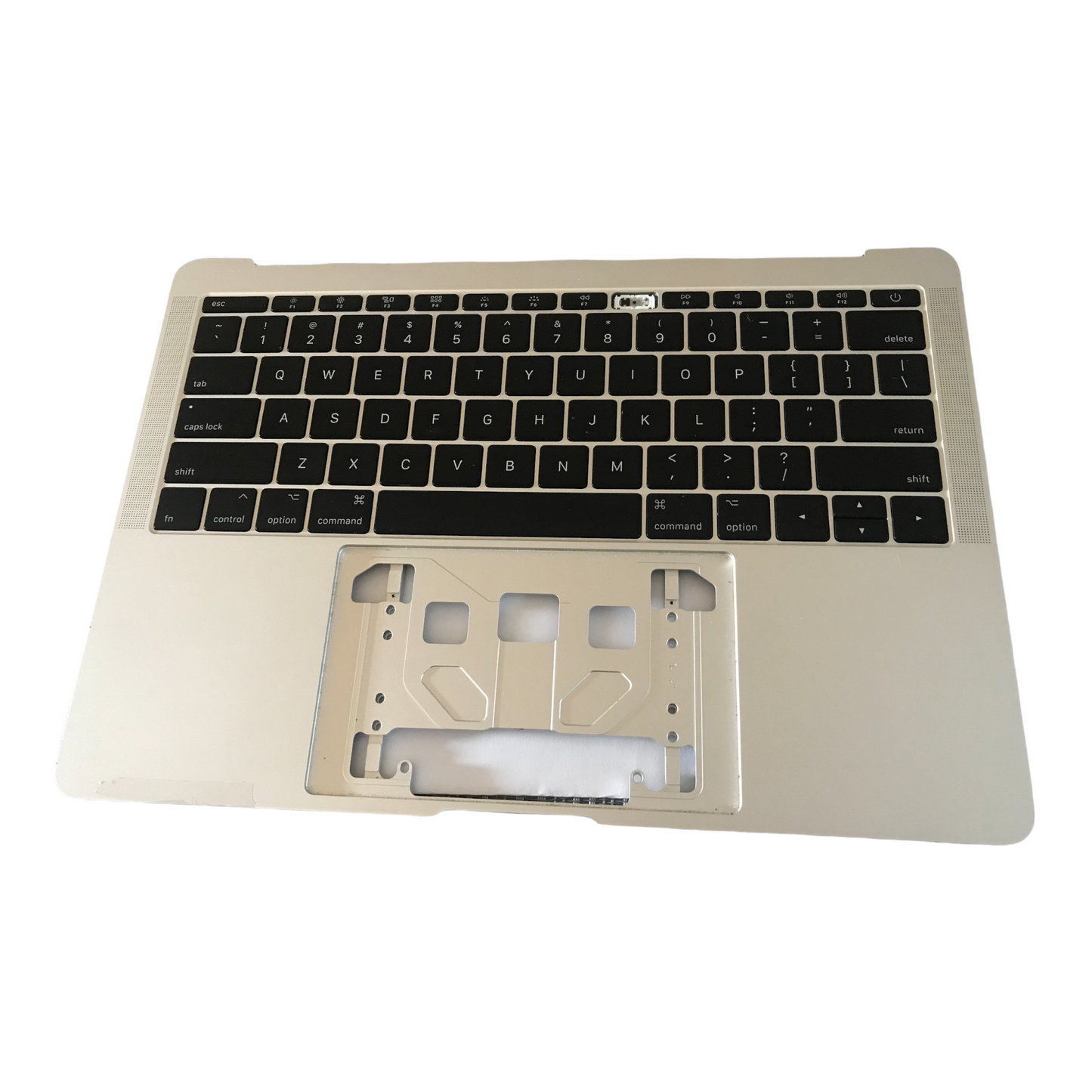 Used Replacement Space Gray MacBook Pro 13" A1708 Retina Silver Top Case w/ Keyboard