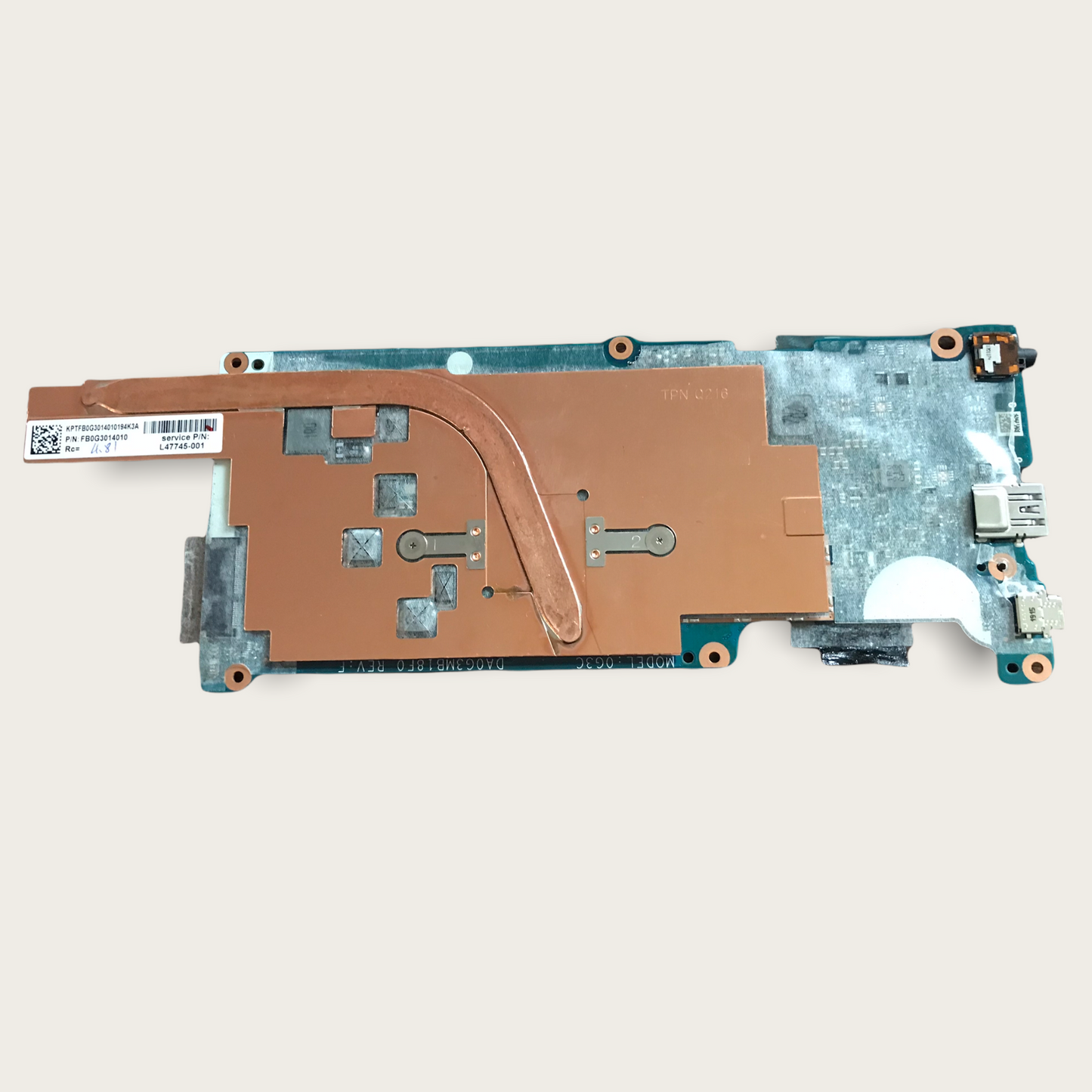 Used Replacement Part HP ProBook 11A G6 EE Motherboard (4GB)