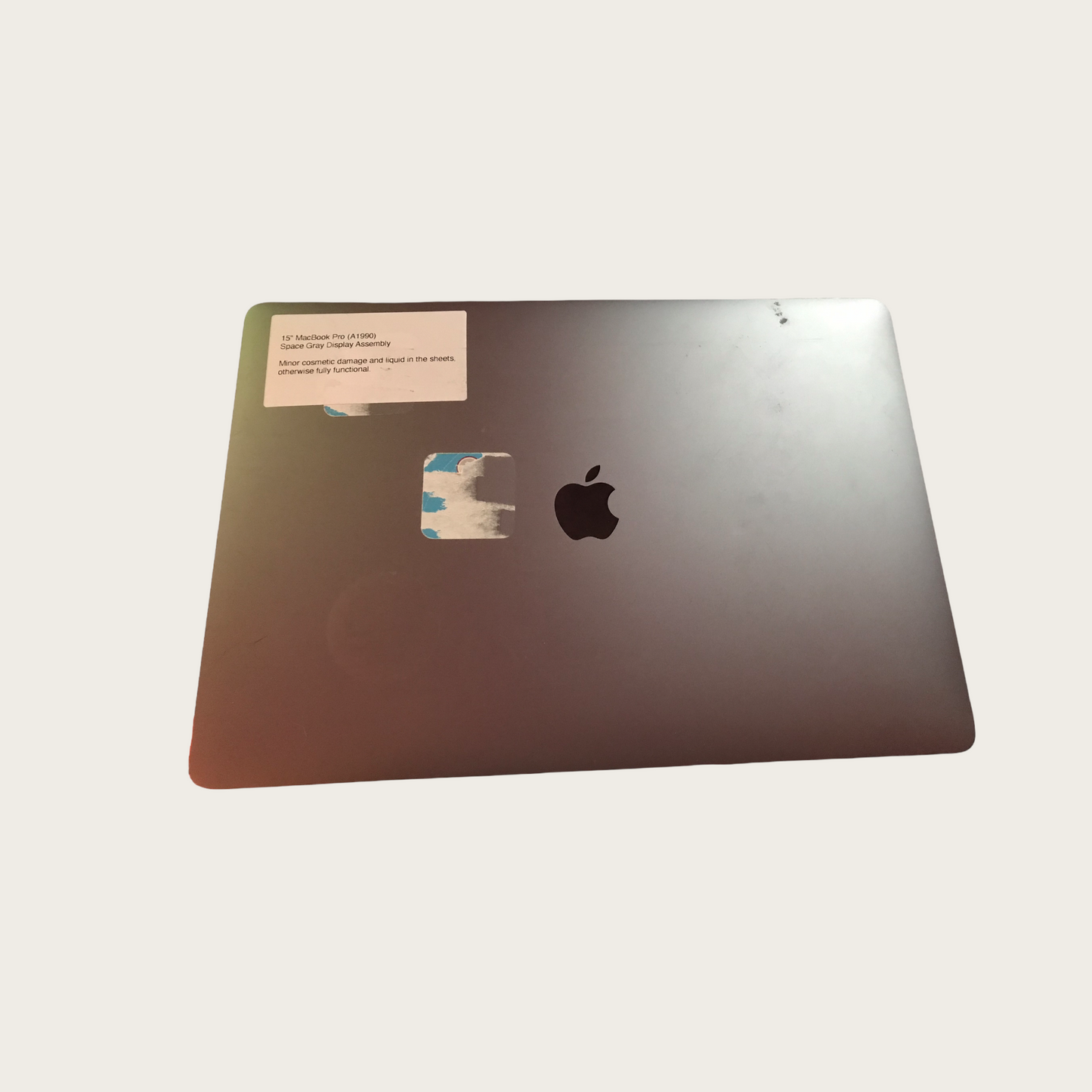 Replacement Used Screen Display Assembly for Apple MacBook Pro Retina 15" A1990 Gray