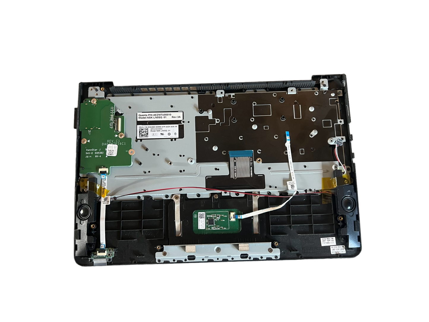 Laptop Replacement Parts: Used Dell CB1C13 Palmrest With Track Pad