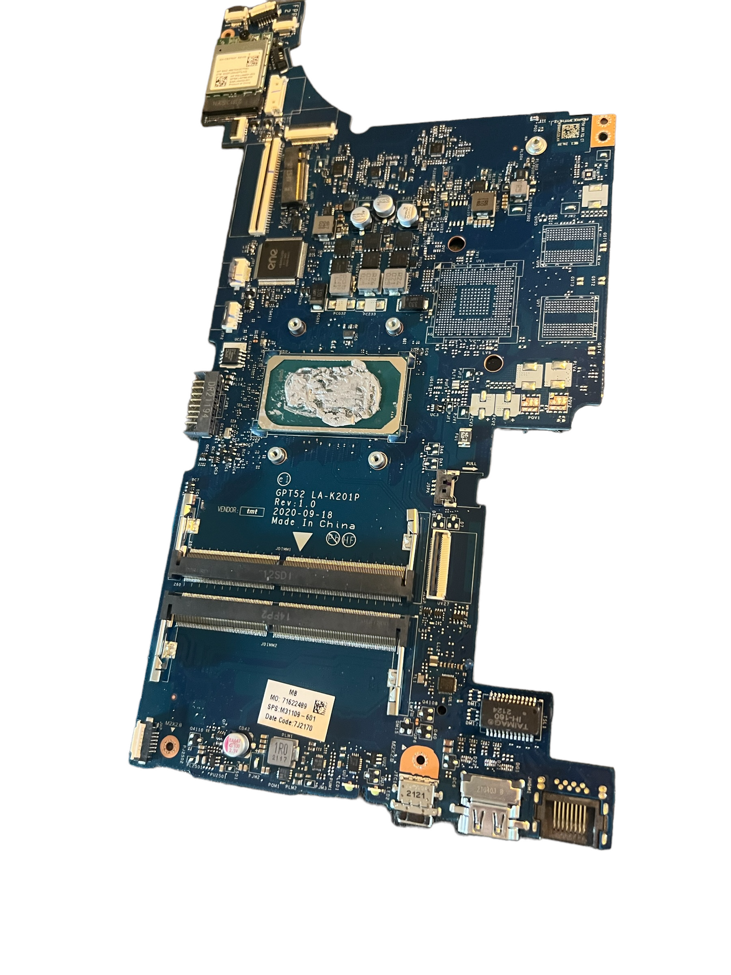 Used HP 250 G8 Motherboard intel core i3-i115G4