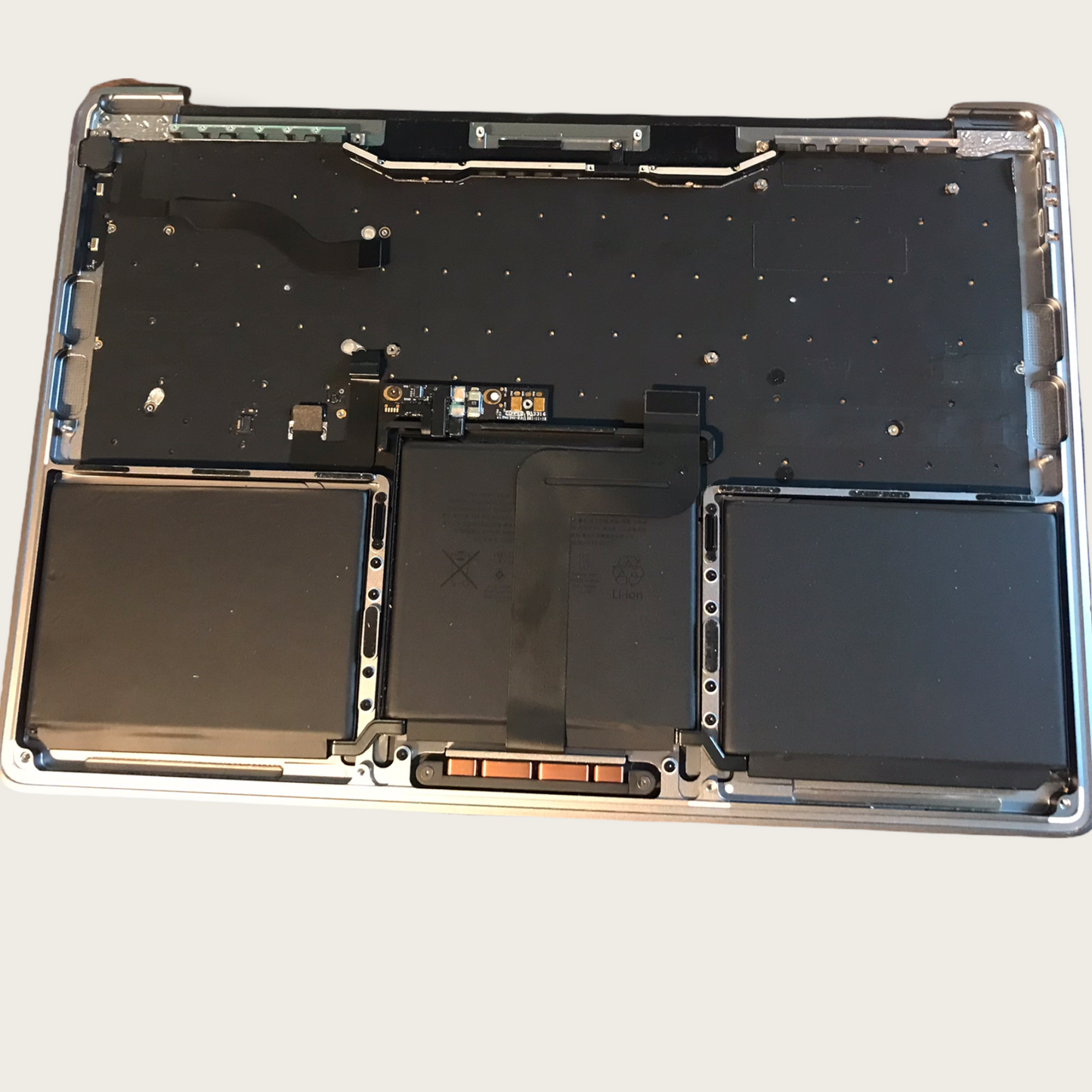 Used Replacement MacBook Pro A1708 Space Gray Top Case W/ Keyboard