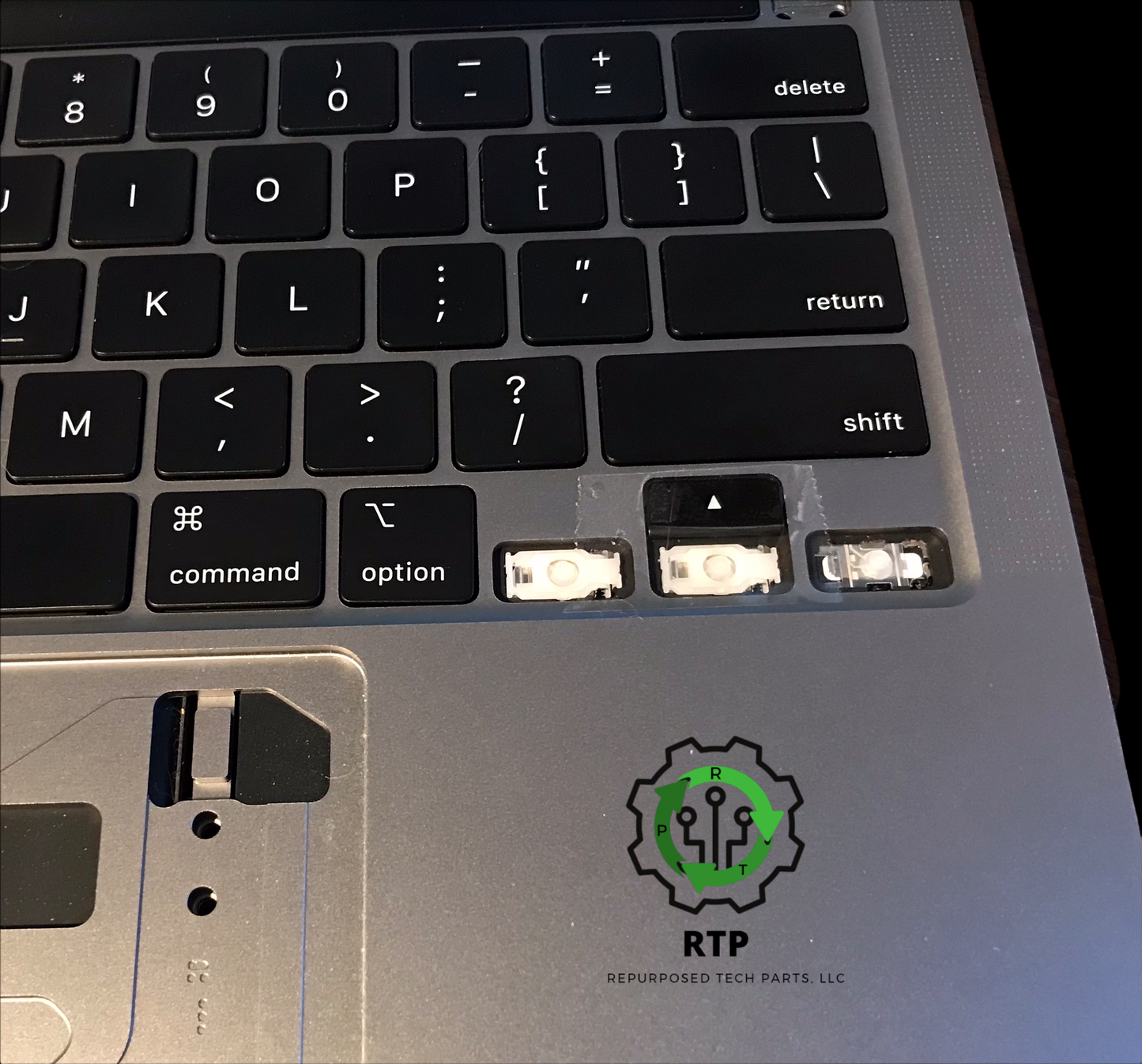 Used Replacement 2020 MacBook Pro A2251 Space Gray Top Case W/ Keyboard & Battery