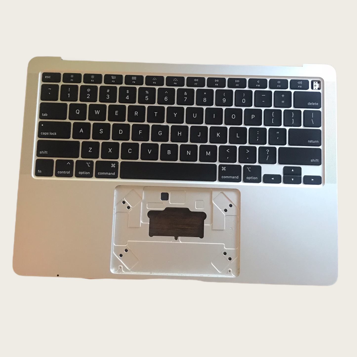 Used Replacement MacBook Air A2179 13" 2020 Silver Top Case w/ Keyboard