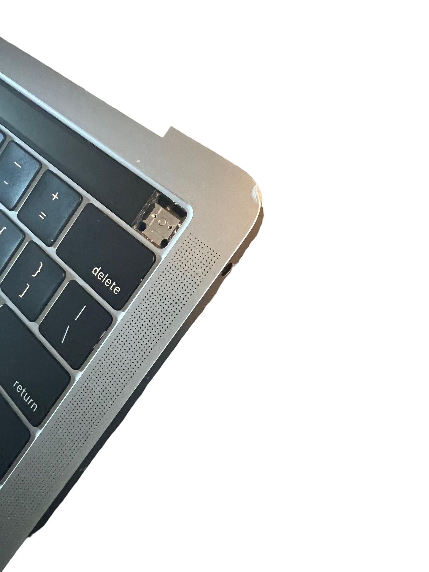Used Replacement MacBook Pro 13" A2159 Space Gray Top Case W/ Keyboard +