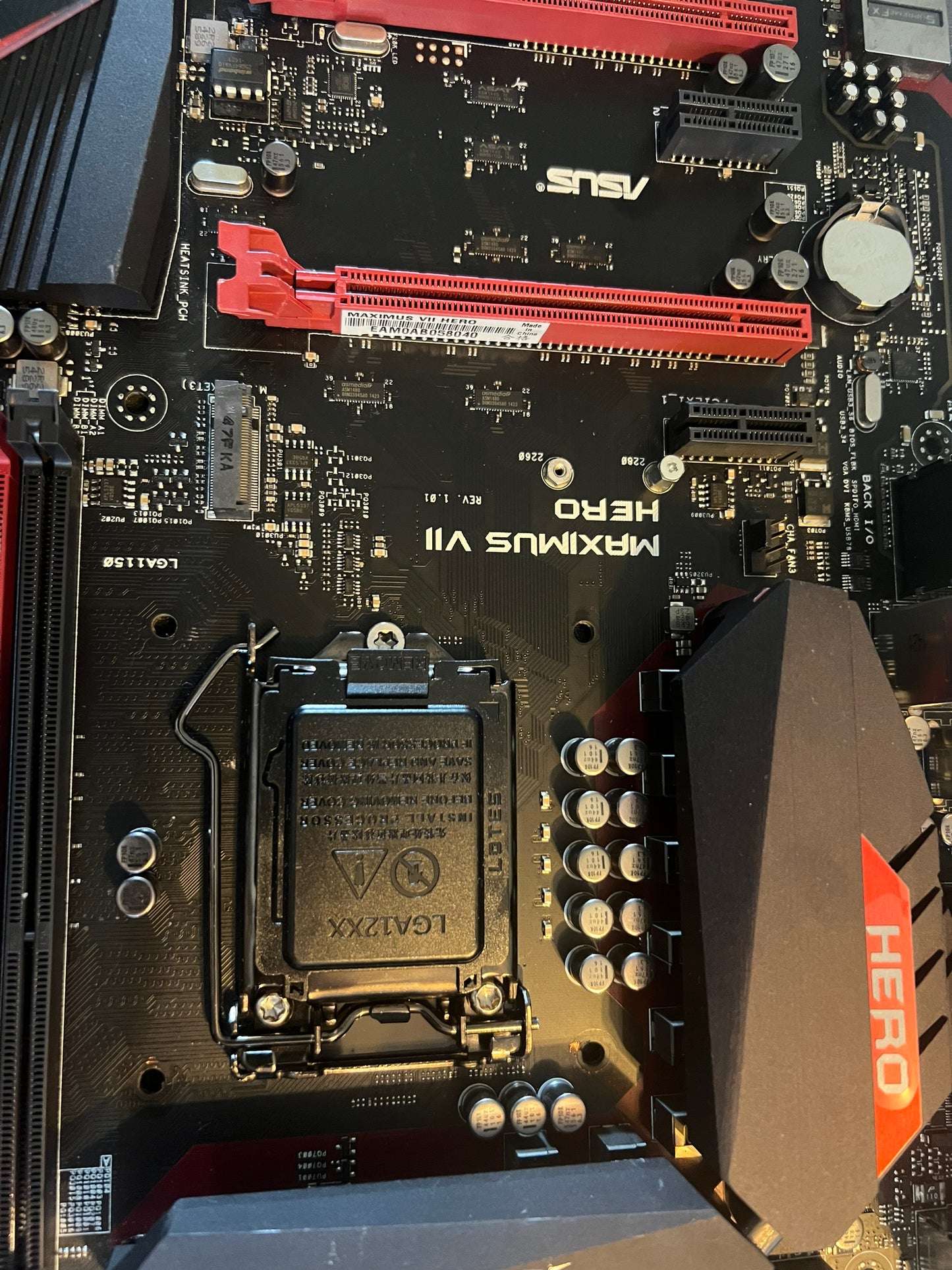 Used Asus Rog Maximus VII Hero Motherboard ATX LGA 1150