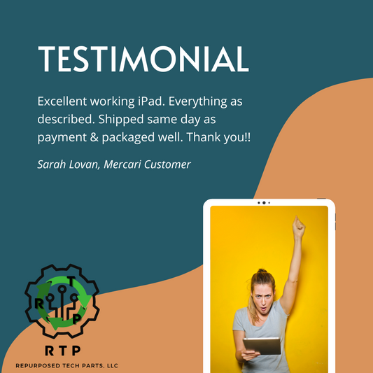 You Did A Search For Replacement Electronic Parts And Found Us So...Is Repurposed Tech Parts Legit?