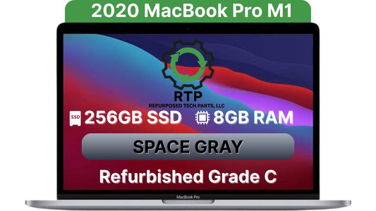 M1 Apple MacBook Pro (2020) 8GB RAM, 256GB, Space Gray (Grade "C")