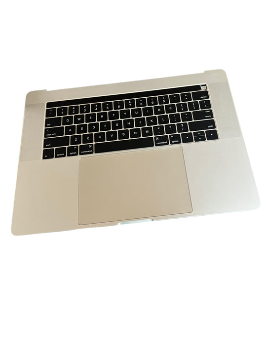 Used Replacement Apple MacBook Pro 2016 A1707 15" Silver Top Case w/ Keyboard, Battery