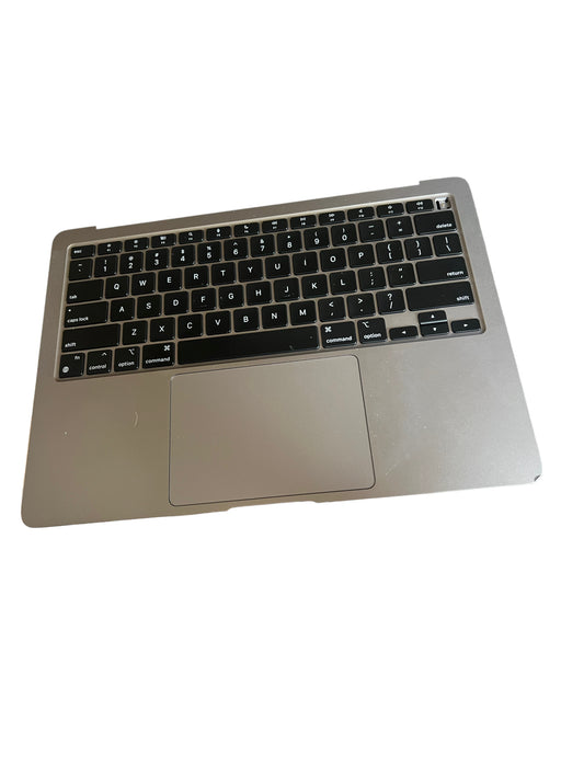 Used Replacement Apple MacBook Air 13" (M1, 2020) A2337 Space Gray Top Case / Keyboard