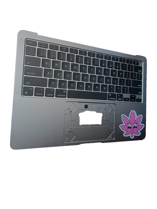 Used Replacement Apple MacBook Air 13" (M1, 2020) A2337 Space Gray Top Case / Keyboard