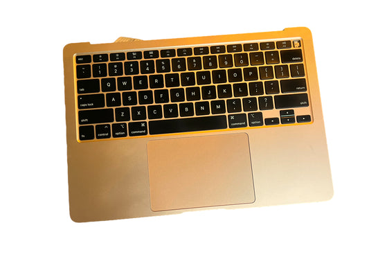 Used Replacement MacBook Air A2179 13" 2020 Rose Gold Top Case w/ Keyboard+