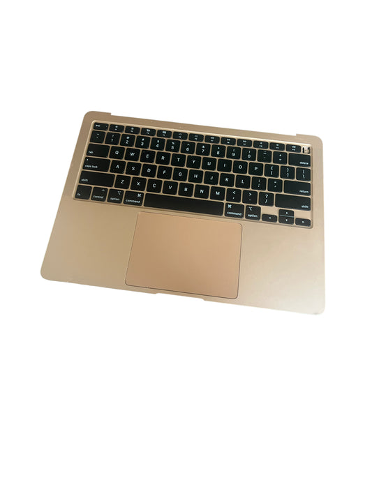Used Replacement MacBook Air A2179 13" 2020 Rose Gold Top Case w/ Keyboard