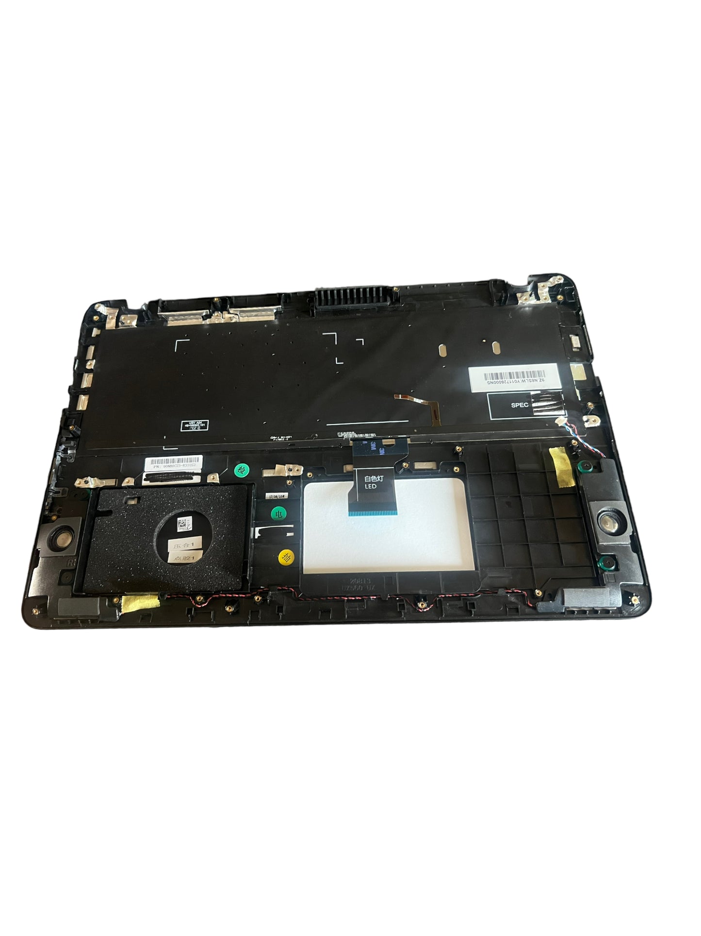 Used Replacement Asus Q534U Palm Rest With Keyboard