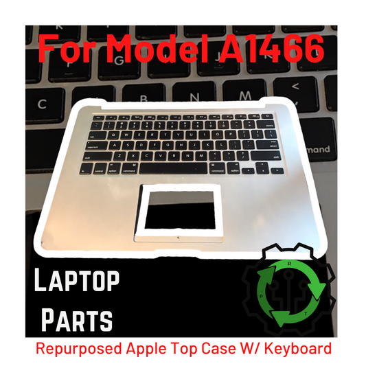 Used Replacement Apple MacBook Air 13.3" Silver Top Case w/ Keyboard A1466