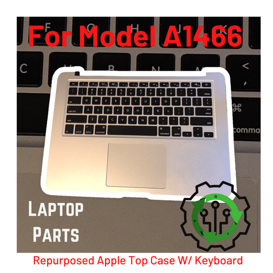 Used Replacement Apple MacBook Air 13.3" Silver Top Case w/ Keyboard A1466