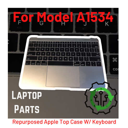 Used Replacement Top Case w/ Keyboard (Space Gray) for MacBook 12-inch Early 2016 A1534