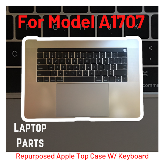 Used Replacement Apple MacBook Pro 2016 A1707 15" Space Gray Top Case w/ Keyboard, Battery, Track Pad +