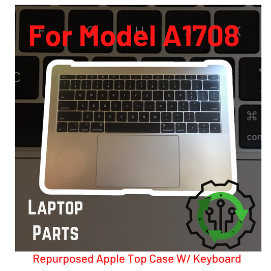 Used Replacement MacBook Pro A1708 Space Gray Top Case W/ Keyboard