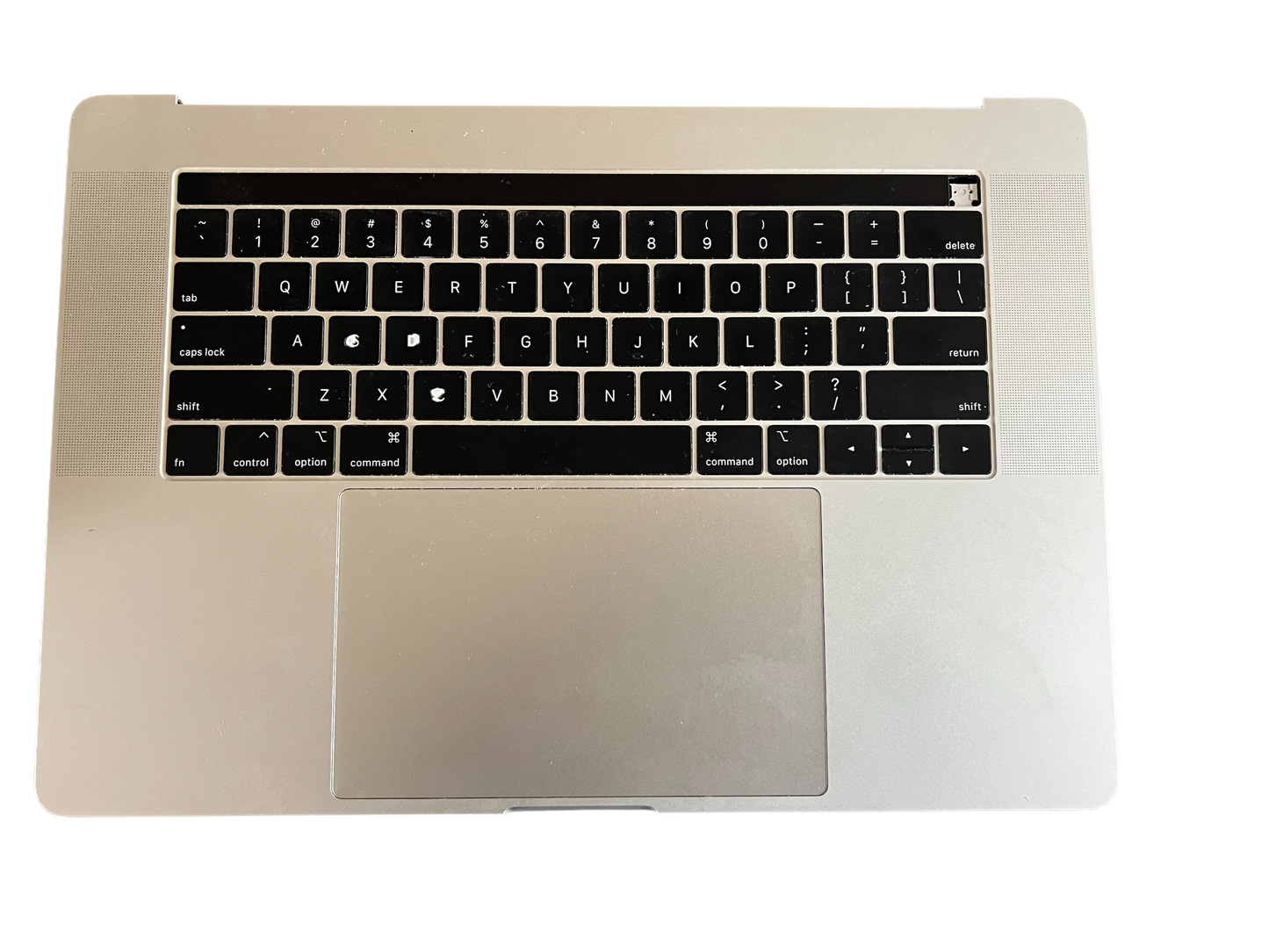 Used Replacement MacBook Pro 15" Mid 2018 2019 A1990 Silver Top Case +