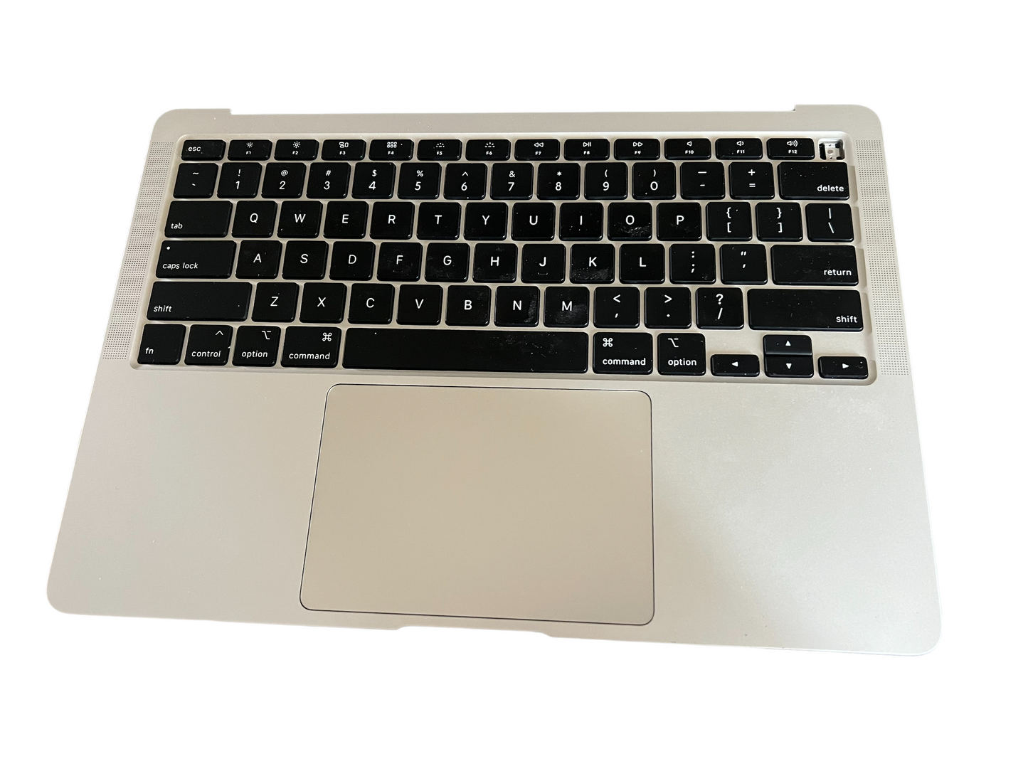 Used Replacement MacBook Air A2179 13" 2020 Silver Top Case w/ Keyboard+