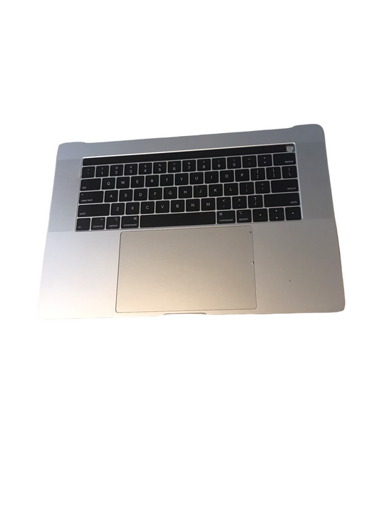 Used Replacement MacBook Pro 15" Mid 2018 2019 A1990 Silver Top Case +