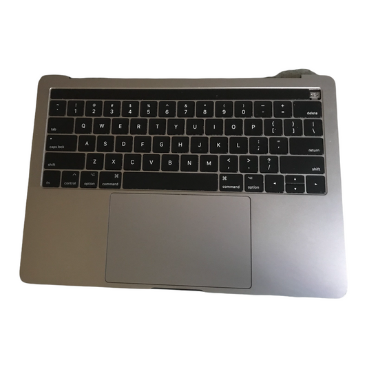 Used Replacement For Topcase +Keyboard+Battery+Trackpad Gray for MacBook Pro Retina 13" A1706 2016 2017