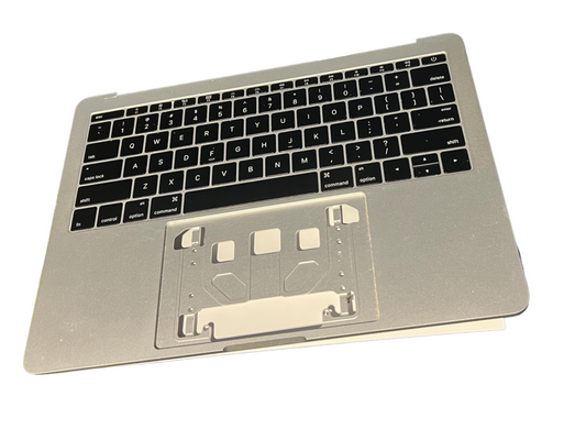 Used Replacement MacBook Pro 13" A1708 Retina Silver Top Case w/ Keyboard
