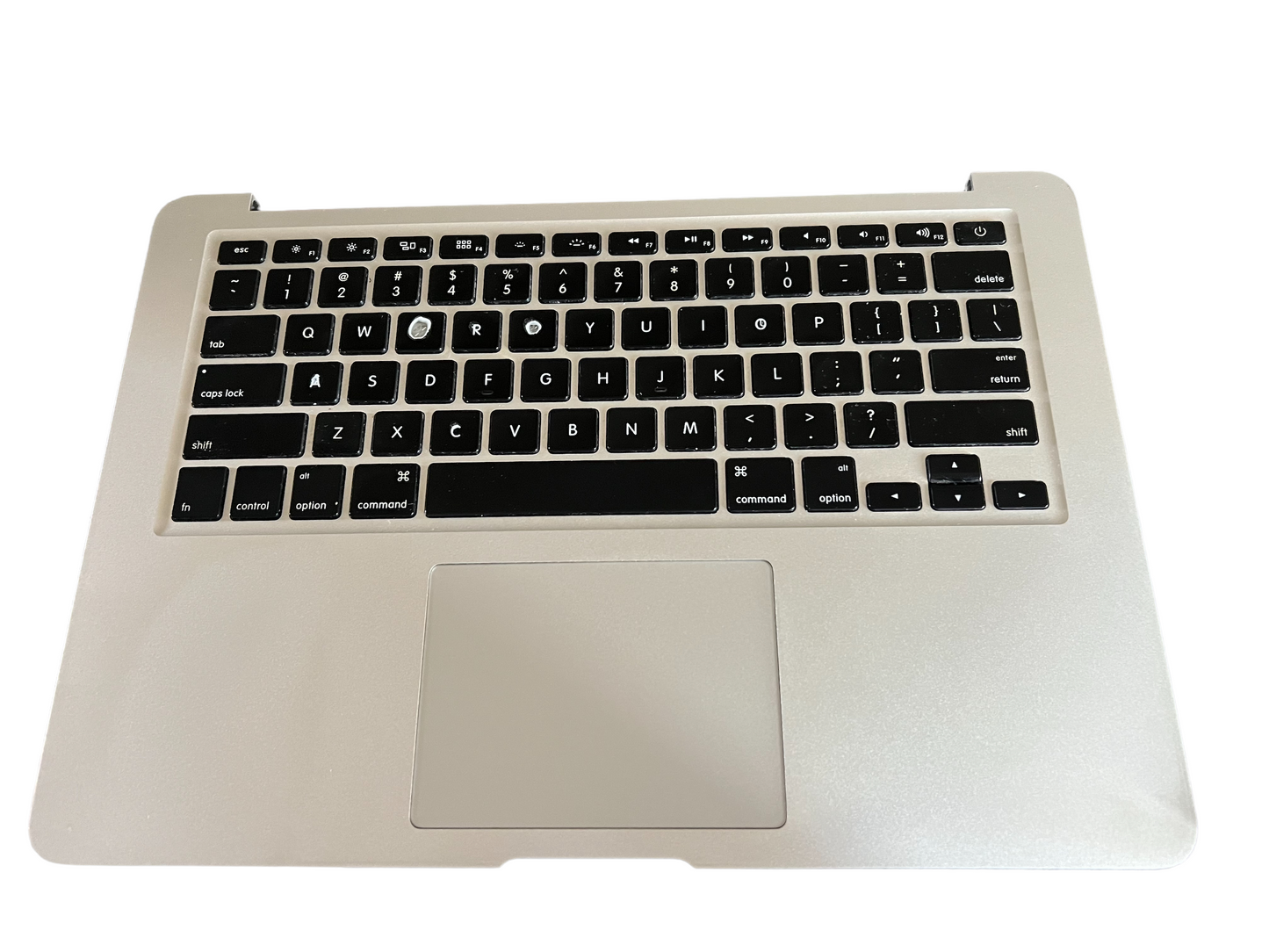 Used Replacement Apple Top Case With Keyboard for MacBook Air 13" Mid 2011 A1369 Silver