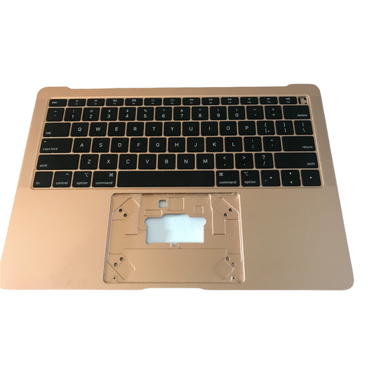 Used Replacement MacBook Air 13" (Late 2018-Mid 2019) Top Case with Keyboard + A1932 Gold