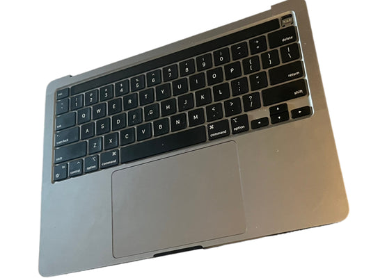 Used Replacement Apple MacBook Pro 13" A2338 Space Gray Top Case / Keyboard+