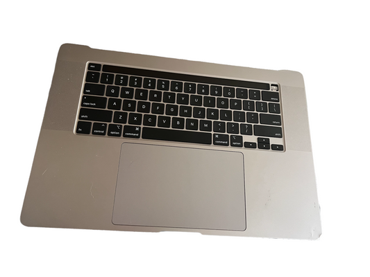 Used Replacement MacBook Pro 16 A2141 Gray Top Case, Keyboard, Track Pad +