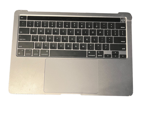 Used Replacement Apple MacBook Pro 13" A2338 Space Gray Top Case / Keyboard