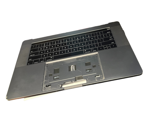 Used Replacement Apple MacBook Pro 2016 A1707 15" Space Gray Top Case w/ Keyboard, Battery