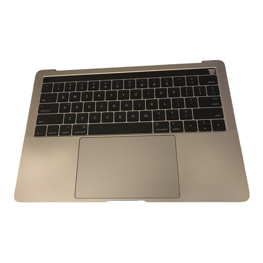 Replacement Space Gray MacBook Pro 13" A1706 Retina Top Case w/ Keyboard, Battery +
