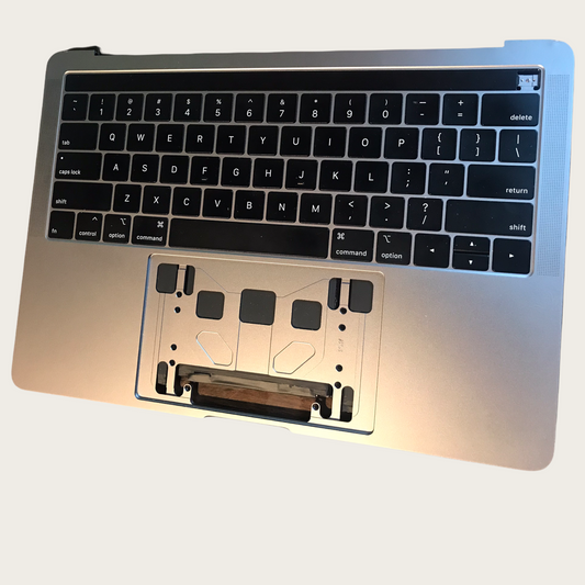 Used Replacement MacBook Pro 13" A2159 Space Gray Top Case W/ Keyboard +