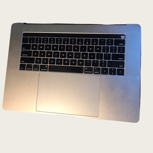 Used Replacement Apple MacBook Pro 2016 A1707 15" Space Gray Top Case w/ Keyboard, Battery, Track Pad +