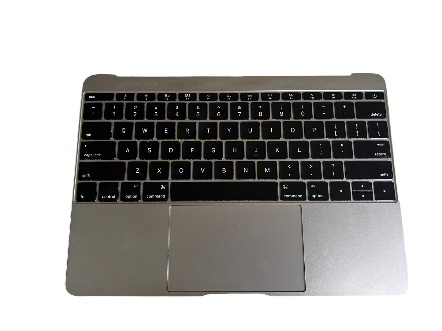 Used Replacement Top Case w/ Keyboard (Space Gray) for MacBook 12-inch Early 2016 A1534