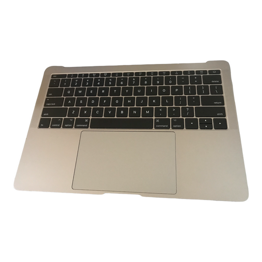 Used Replacement For Late 2016 /Mid 2017 Gray MacBook Pro 13" A1708 Retina Top Case w/ Keyboard, Battery +