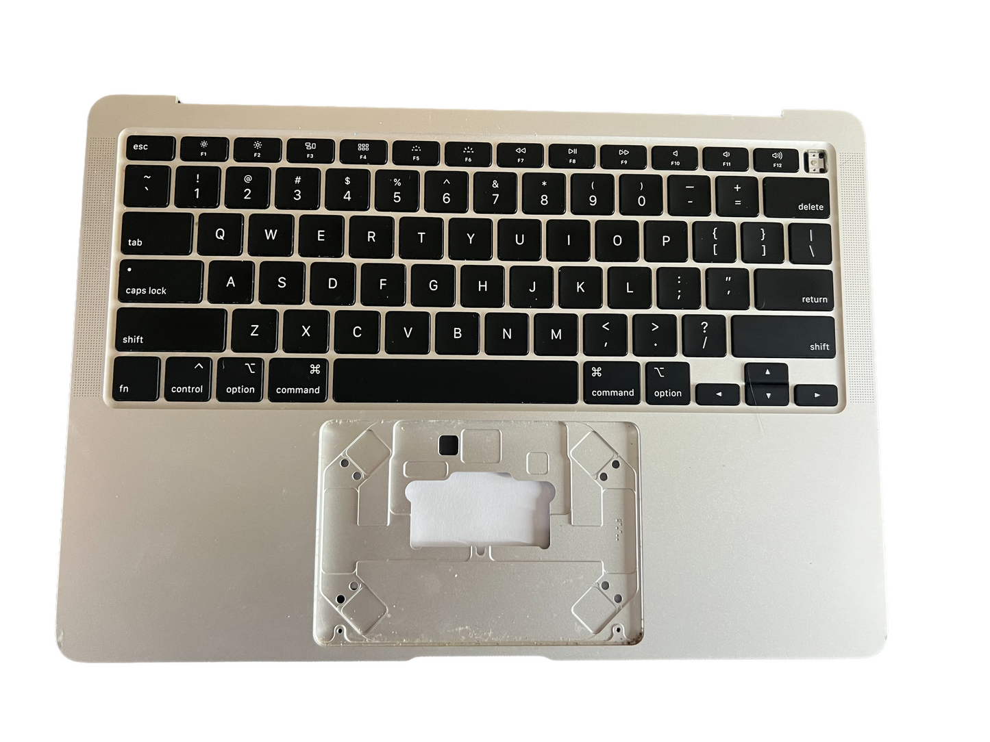 Used Replacement MacBook Air A2179 13" 2020 Silver Top Case w/ Keyboard