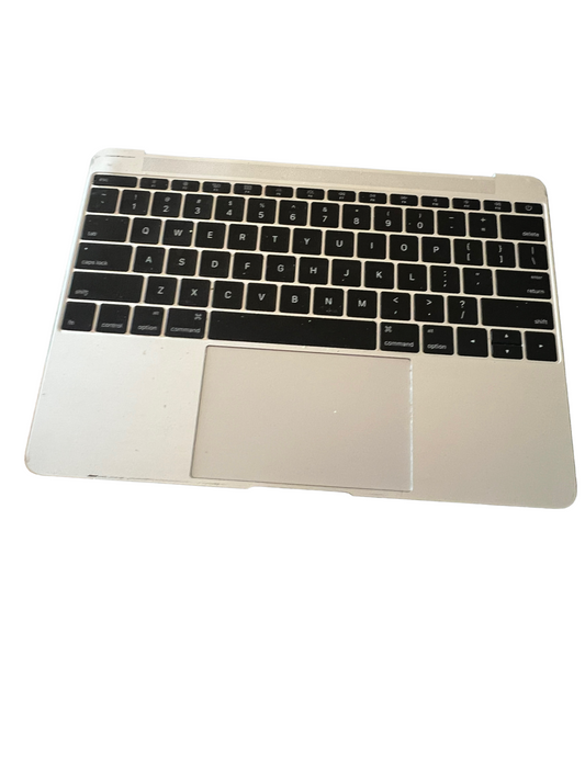 Used Replacement Top Case w/ Keyboard (Silver) for MacBook 12-inch Early 2016 A1534